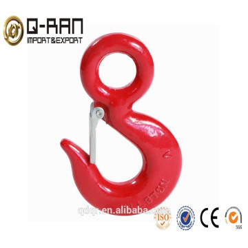 US Drop Forged 320 Type Heavy Duty Eye Hoist Hook With Latch